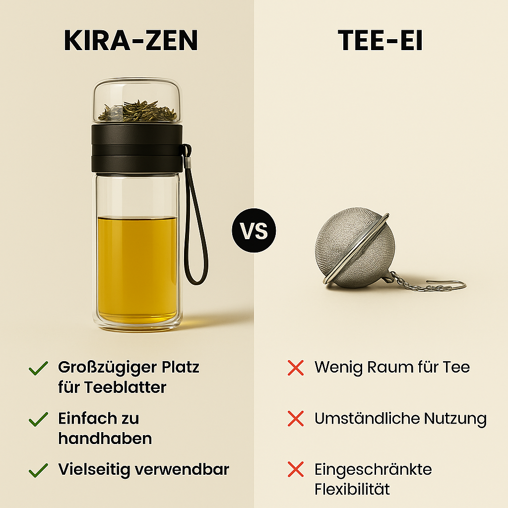 KIRA-ZEN INFUSER  Schluss mit Teebeuteln!